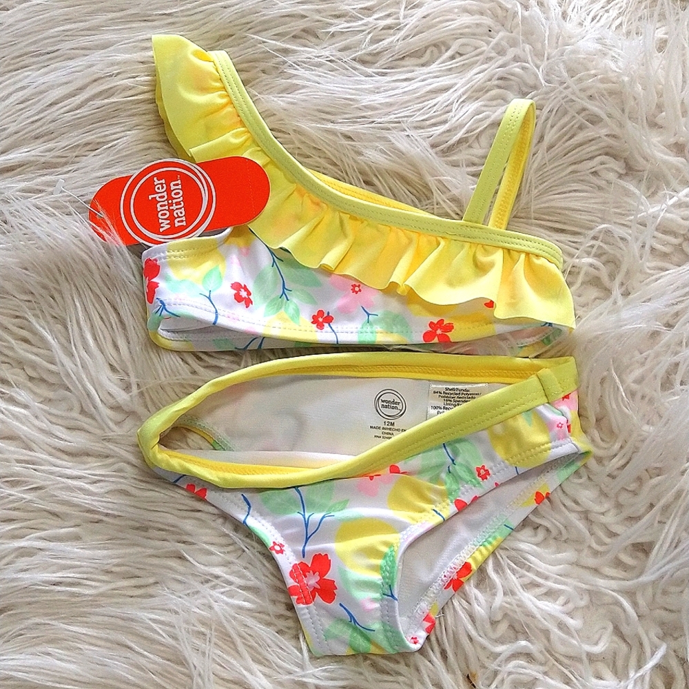 Wonder Nation Baby Bathing Two Piece Suit